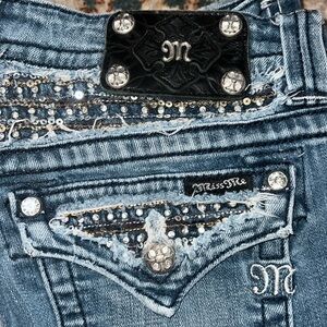 Miss me jeans size 29/8 some wear and tear see pictures
